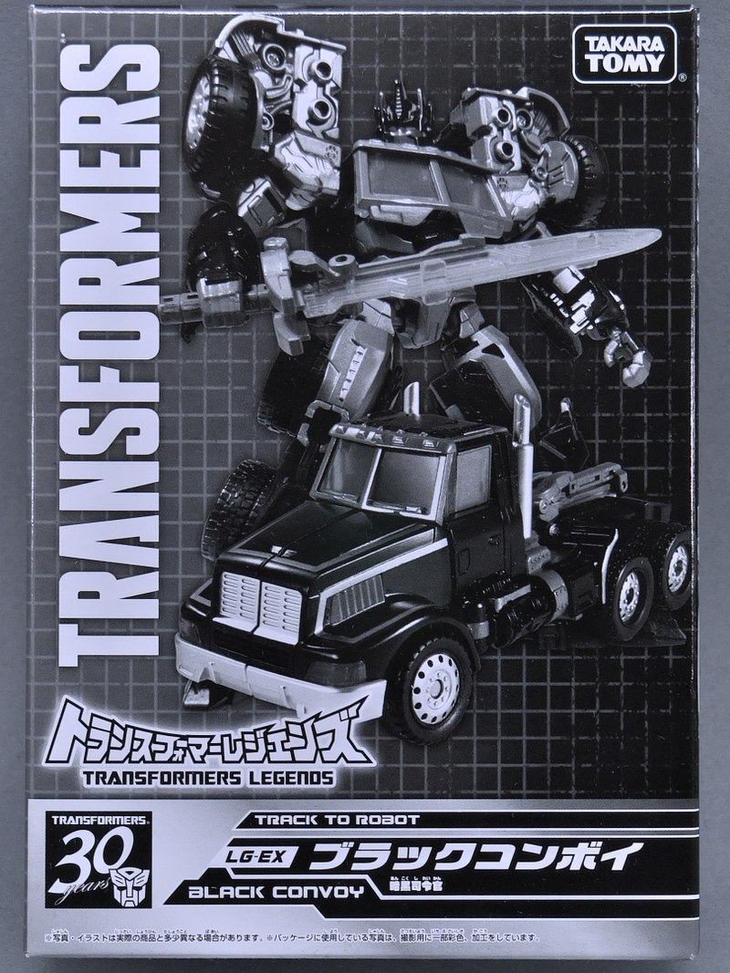 LG-EX Black Convoy Out of Box Images of Tokyo Toy Show Exclusive 